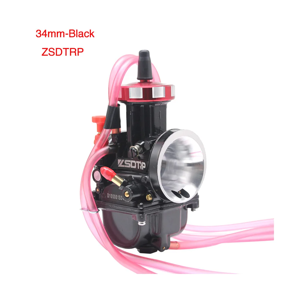 ZSDTRP PWK 34 36 38 40 42 мм мотоцикл PWK Карбюратор Carb для ATV UTV Внедорожный гоночный двигатель 150-600 куб. См От 2 до 4 лет двигатель - Цвет: 34mm ZSDTRP
