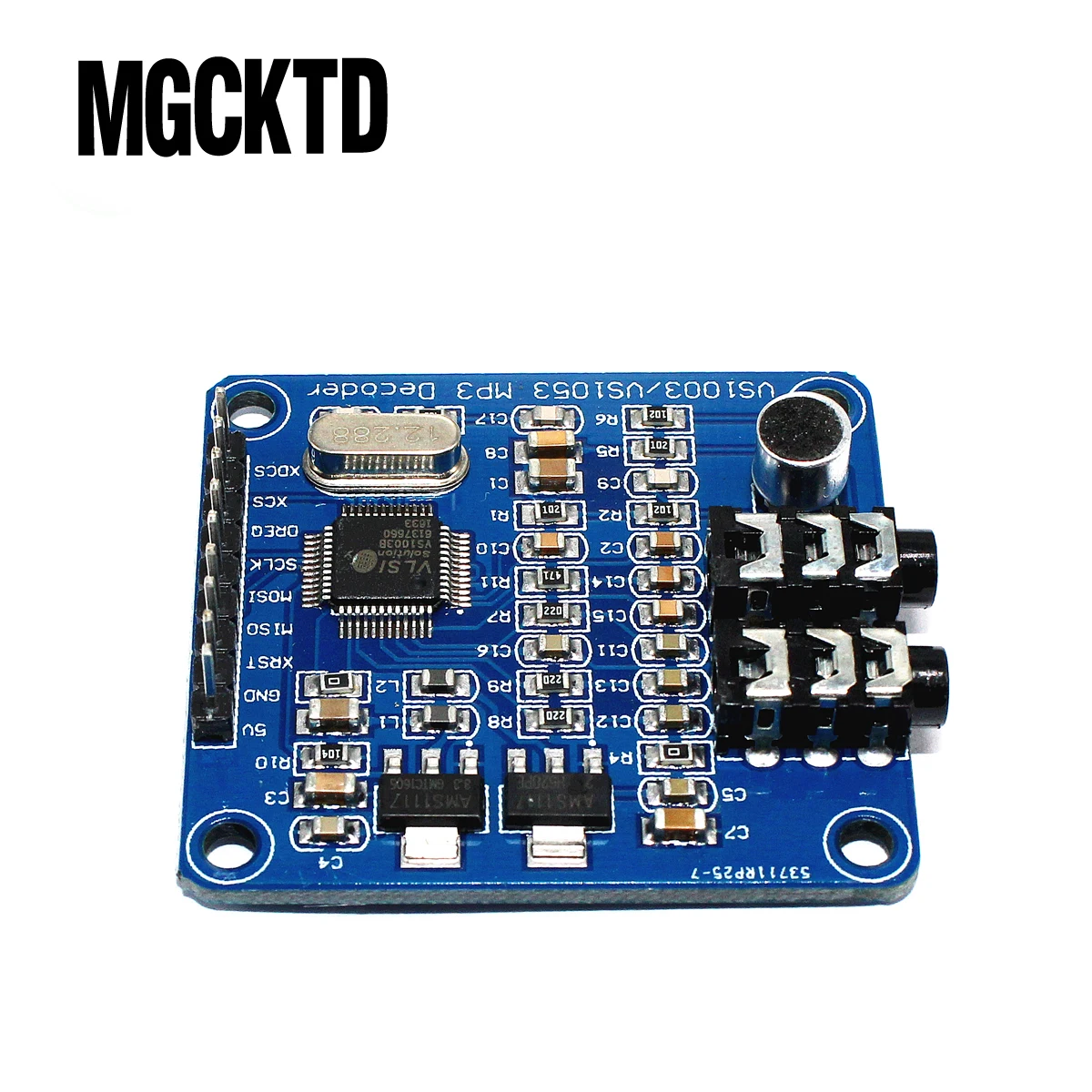 Плата разработки MP3 VS1003B VS1053 для встроенной записи|development board|mp3 modulerecording module mp3 |