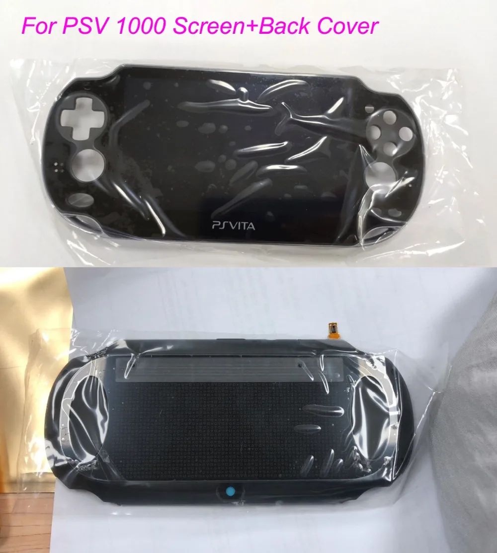 Черная задняя крышка 3g Wifi + ЖК экран с рамкой для PSV ita PS Vita 1000 PCH 1001 1004 1108 1XXX