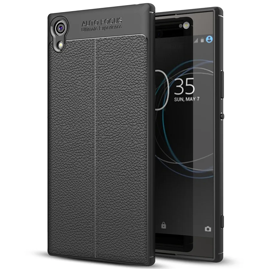 Чехол для Sony Xperia XA1 чехол роскошный ТПУ силиконовый телефона из искусственной