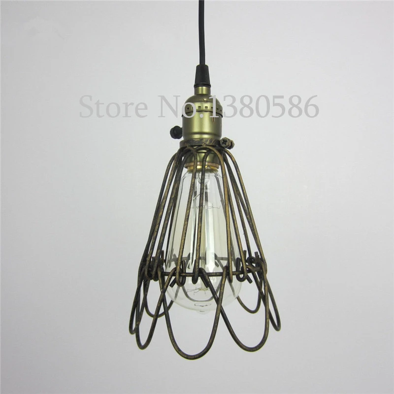 Винтаж промышленный подвесной светильник в стиле ретро Эдисон E27 держатель