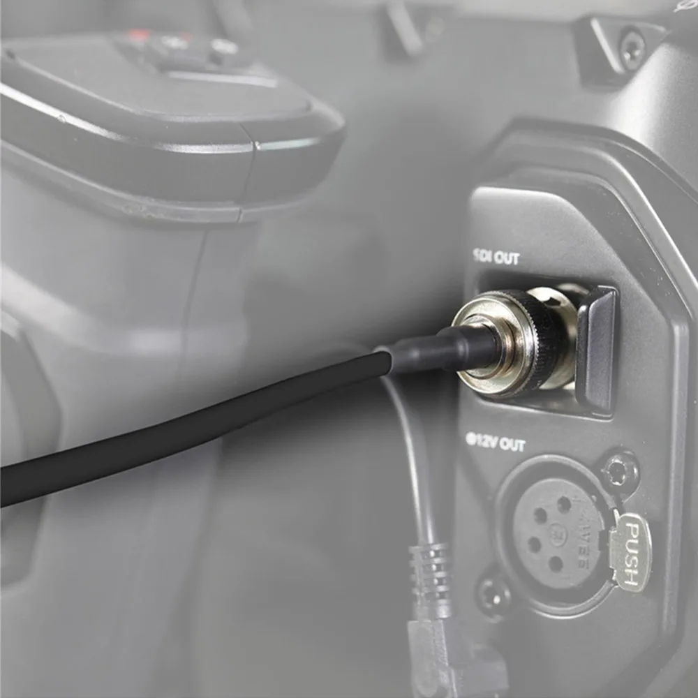 SmallRig BMD мониторы 3G HD SDI входной кабель выход сигнала BNC на DIN 1 0/2 3 мужской 75Ohm для