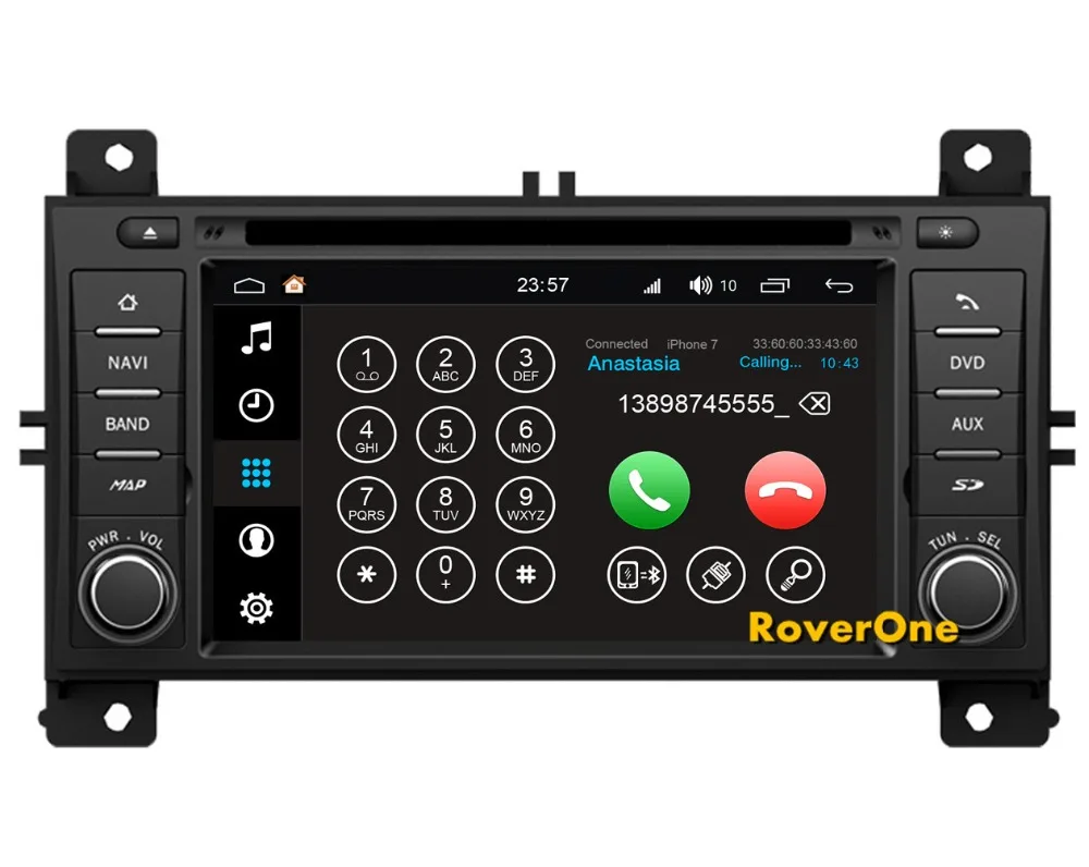 RoverOne Автомобильный мультимедийный плеер для Jeep Grand Cherokee Android 8,0 Авто Bluetooth gps СБ Navi DVD Радио Стерео S200
