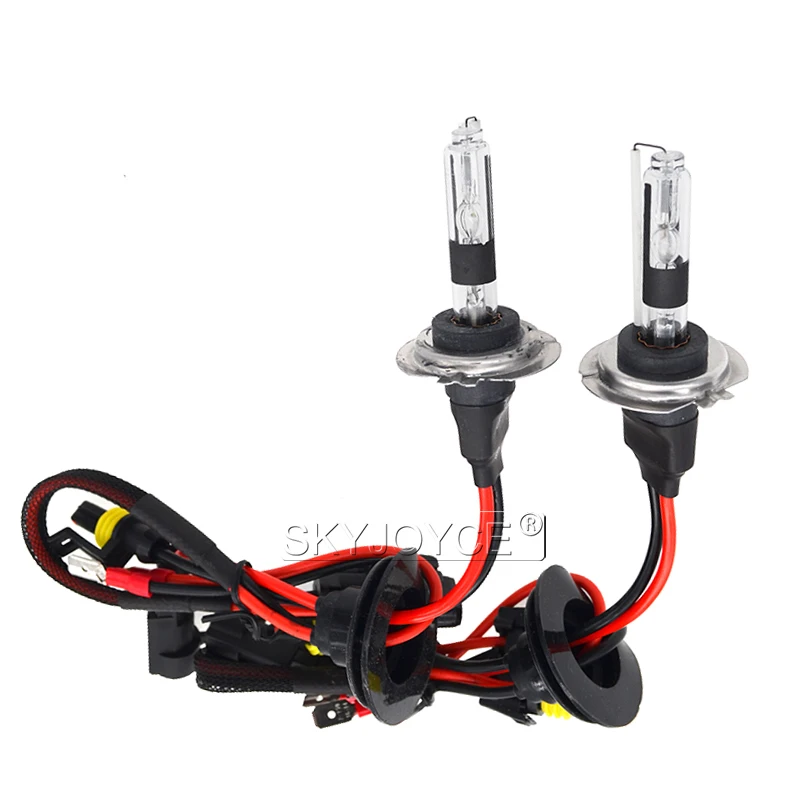 35 W 55 W ксенона H7C H7CR HID лампы 4300 K 5000 K 6000 K 8000 K металлической основе с керамическим защитным покрытием лампы для автомобилей света ксеноновые H7 комплект ксеноновых фар