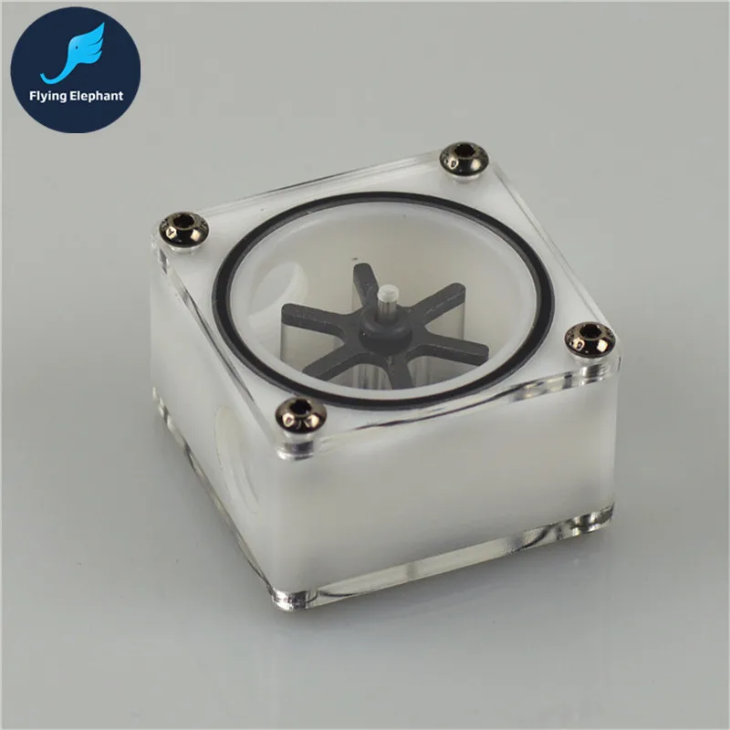 Счетчик расхода воды акриловый 3 ходовой G1/4 Спидометр с концевой чашкой комплект