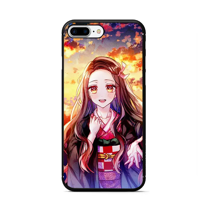 B5 Аниме Demon Slayer Kimetsu no Yaiba Мягкий ТПУ чехол для телефона для iPhone 11 Pro 5 5S 6 6s 7 8 Plus X XR XS MAX - Цвет: B5