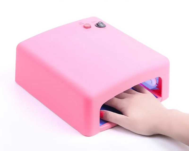 Аппарат для фототерапии ногтей УФ лампа 36 Вт Сушилка белая отверждение УФ-гель