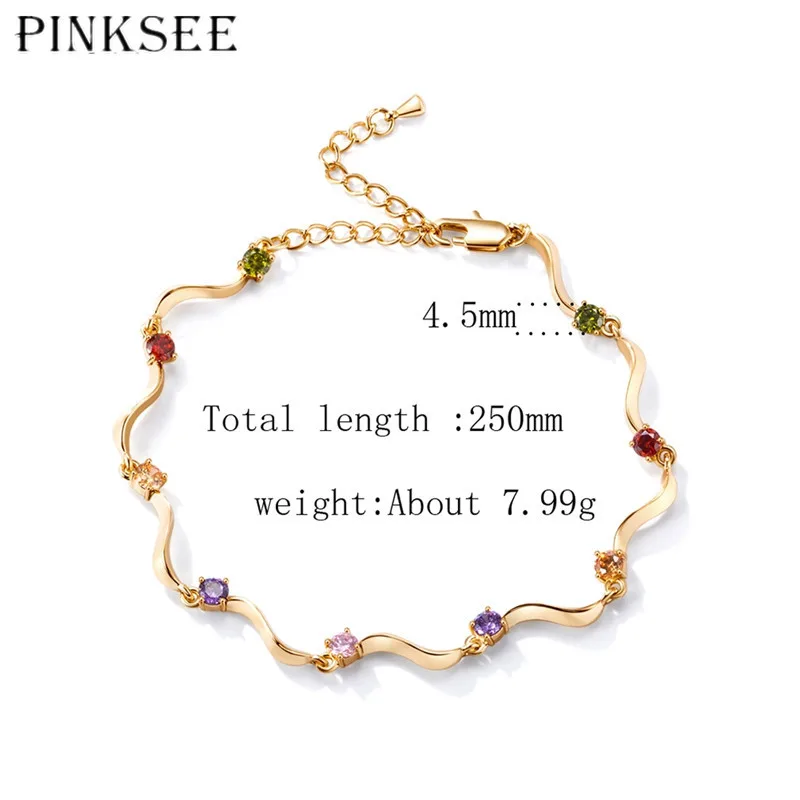Pinksee новые модные женские туфли Jewelry Ножные браслеты кристалл очарование