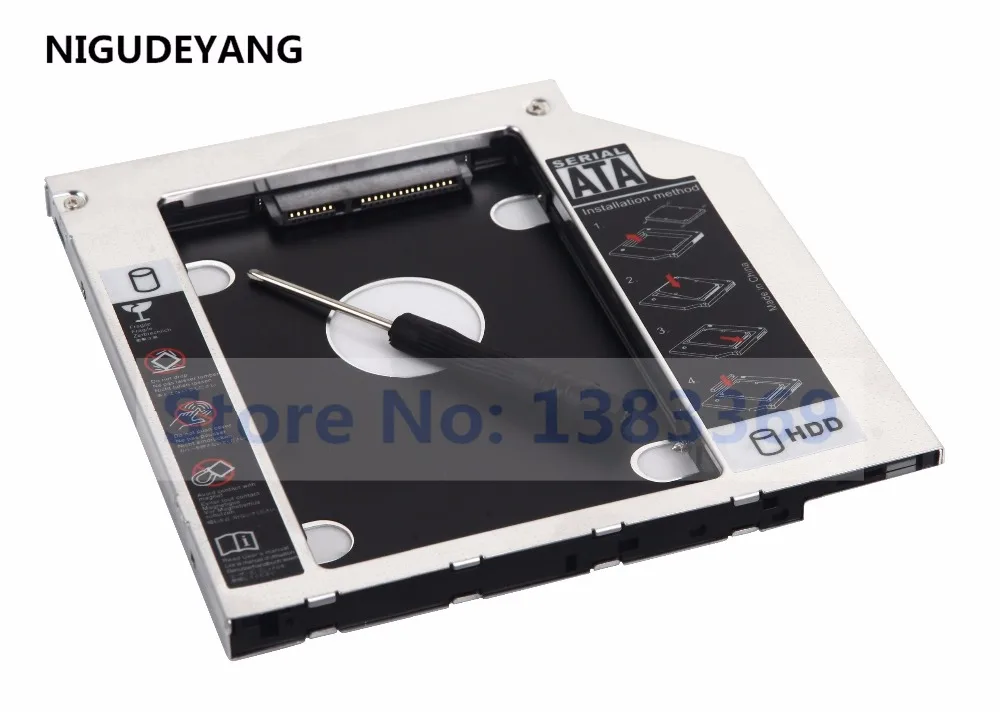 Жесткий диск NIGUDEYANG 2nd SATA HDD SSD для MSI GE62VR GT72VR GE72VR GP72VR GL62 GL72 6QD MS 1796 GP62 6QF GUD0N DVD|ssd hard drive