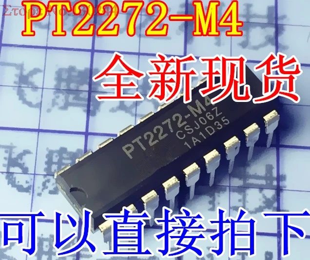 10 шт./лот PT2272-M4 DIP18 PT2272 DIP новый и оригинальный IC | Электронные компоненты