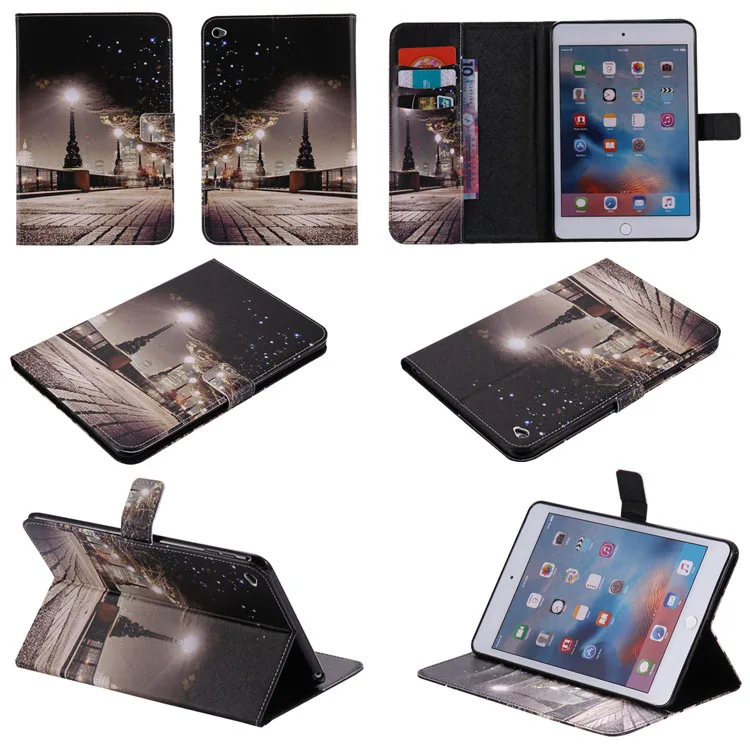 Новая мода hot красивая таблетка кожа shell для Apple iPadmini4 Tablet mini 4 роскошный чехол с