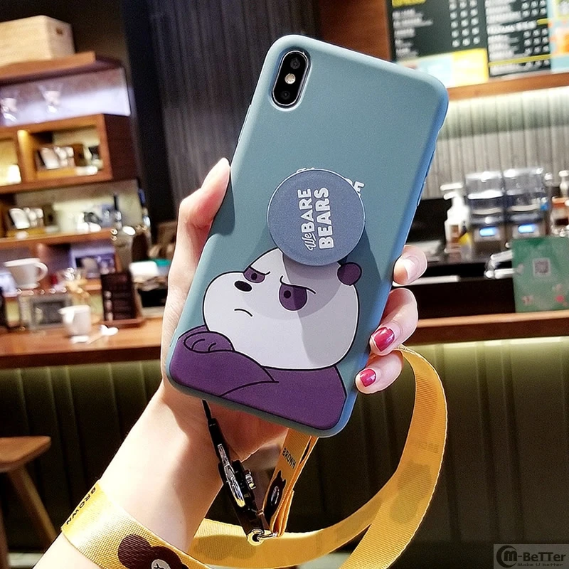 Мы вся правда о медведях пара чехол для iPhone XS MAX мультфильм силиконовая задняя