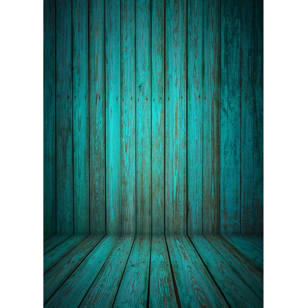 Фон для фотосъемки с голубыми деревянными дощатыми досками и текстурой детей