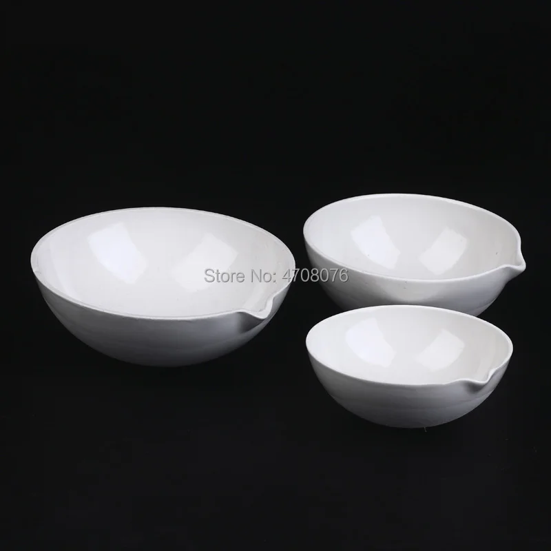 150 мл 2 ⑤ упак. фарфоровая испарительная тарелка с носиком круглая Нижняя