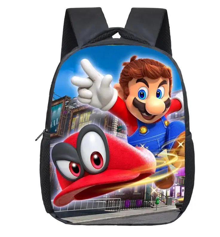12 дюймов Super Mario Bros Sonic Boom Hedgehogs школьные сумки для детского сада книг Детская сумка