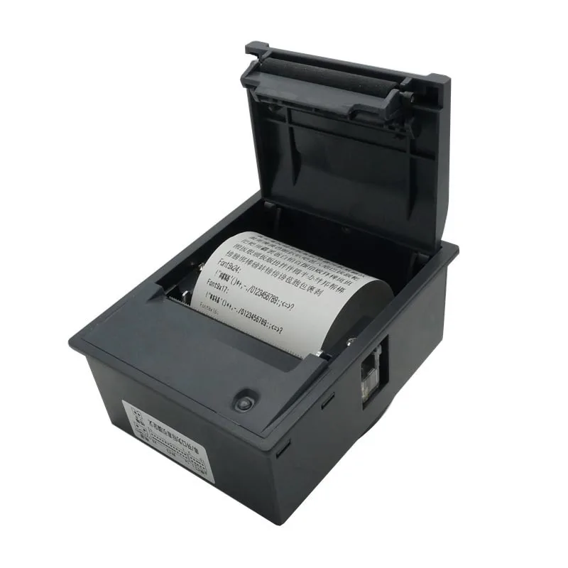 58 мм встроенный термальный принтер с USB + RS232 порт денежного ящика может