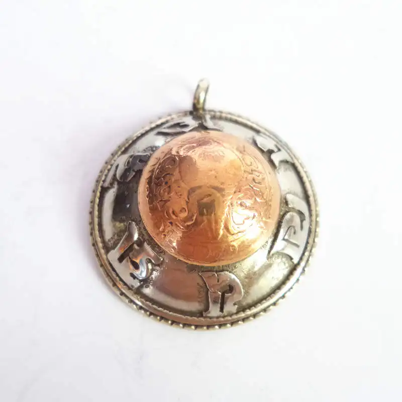 TBP660 Тибетский Амулет подвеска ОМ МАНИ PAD ME HUM|hum pendant|amulet mentibet amulet |