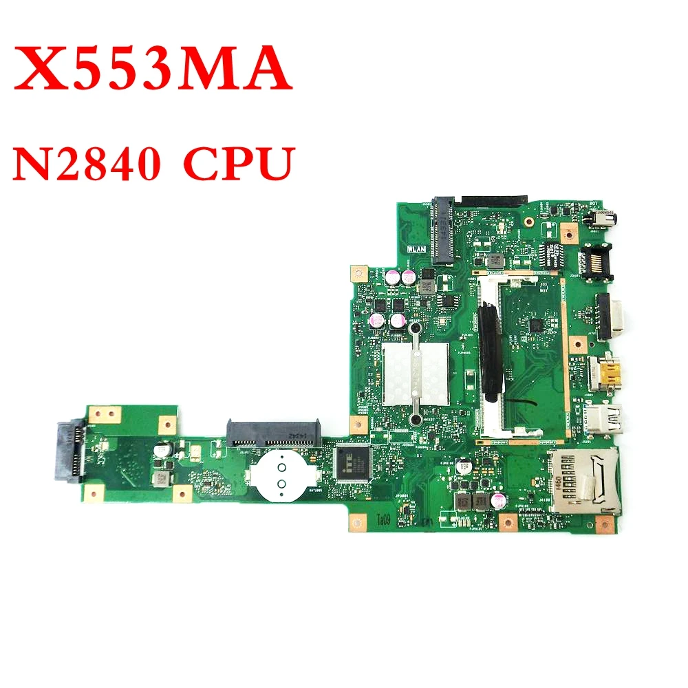 

X553MA With N2840CPU Mainboard REV2.0 For ASUS F503M X503M F553MA X503MA D503M X553MA Laptop motherboard Tested Working