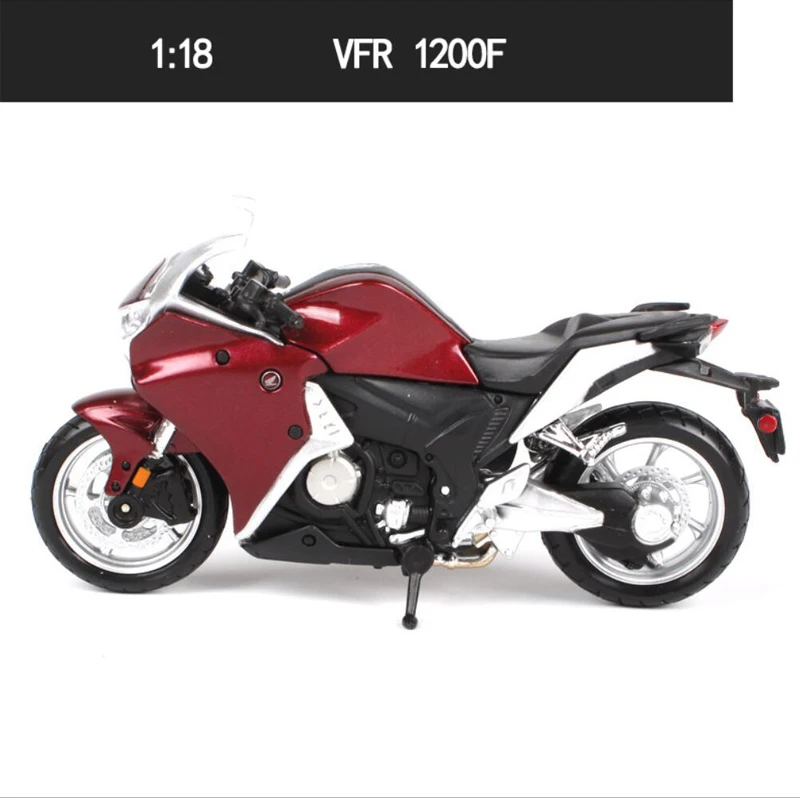 Maisto 1:18 Scale Motorcycle Toy Alloy Motorbike VFR CBR600RR CRF450R Collectible Model Toys Cars Gift - Цвет: VFR 1200F