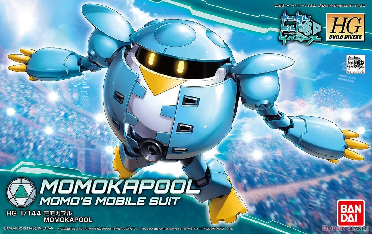 Bandai Gundam 25744 HGBD 004 1/144 конструктор для дайвинга момомокапола мобильный костюм