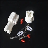 1set5set 2p waterproof connector 2 0 series white for the automobile motocycle connector harness plug