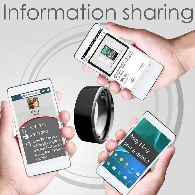 Смарт кольцо Wear Jakcom R3 R3F Timer2(MJ02) технология Magic Finger NFC для Android Windows мобильный