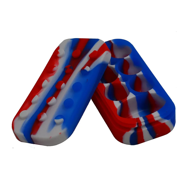 7 в 1 антипригарный резиновый силиконовый воск Lego/бутановый контейнер для масла и