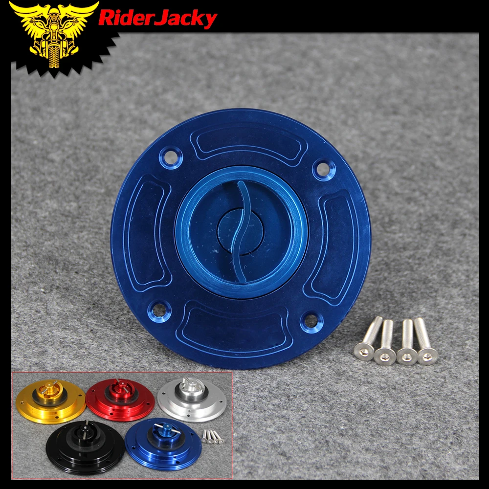 

CNC Aluminum Motorcycle Keyless Fuel Tank Gas Cap Cover For Suzuki GSXR 750 GSX R 750 GSXR750 1996-2003 1999 2000 2001 2002