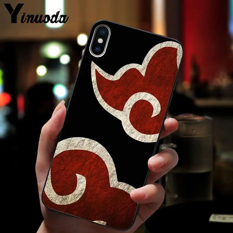 11pro MAX Наруто AKATSUKI пользовательские фото мягкий чехол для телефона iPhone 8 7 6 6S Plus 5 5S