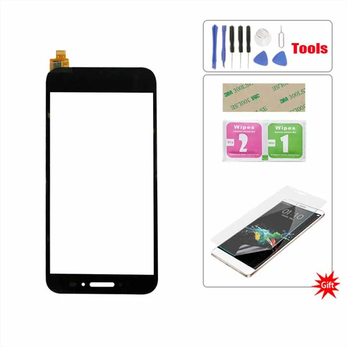 Сенсорный экран дигитайзер стеклянная панель запасные части для Alcatel One touch SHINE Lite 5080X5080 OT 5080X 5080A мобильный телефон