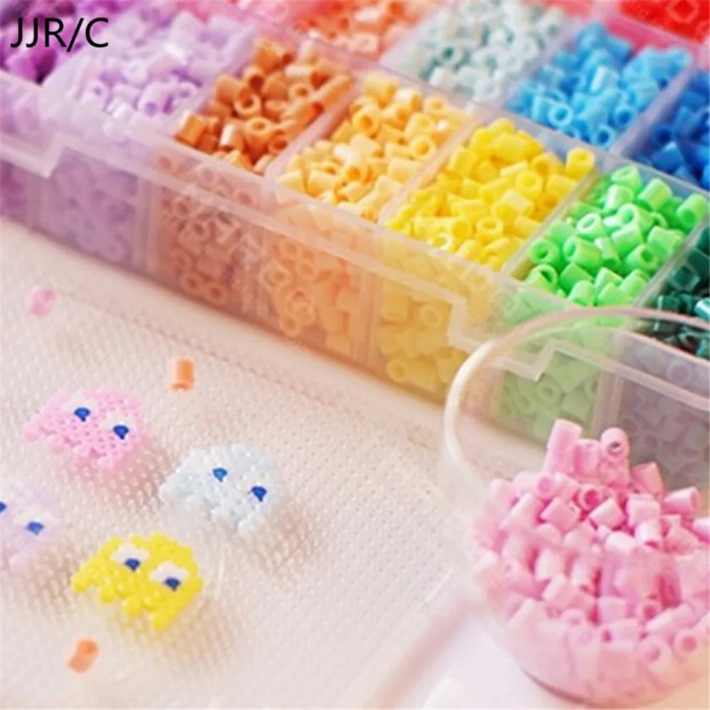 1500 шт Pegboard Хама горох бусины головоломки коробка DIY IQ Развивающие игрушки подарок