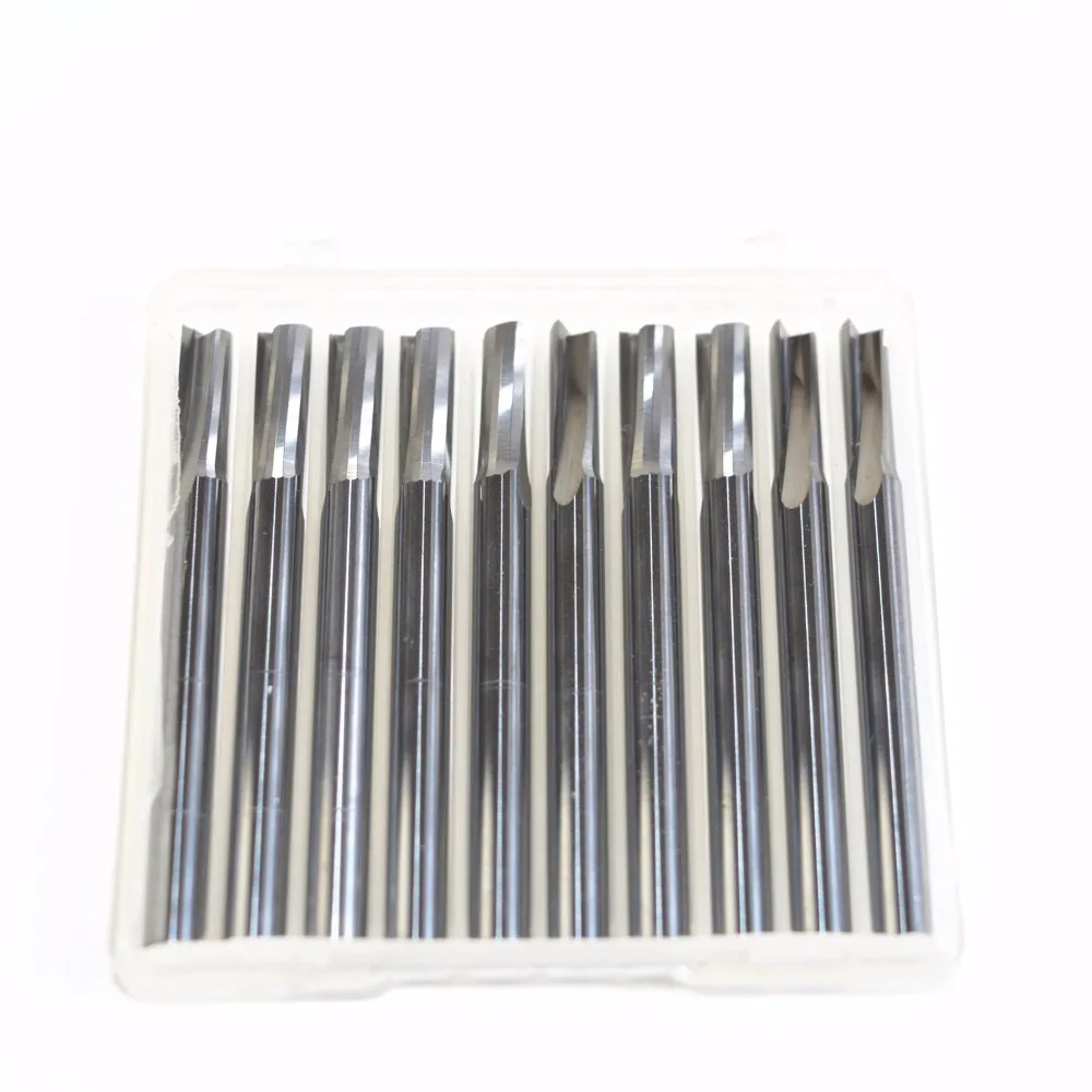 4 мм * 12 мм-10 шт. твердосплавная Концевая фреза с ЧПУ деревообрабатывающий