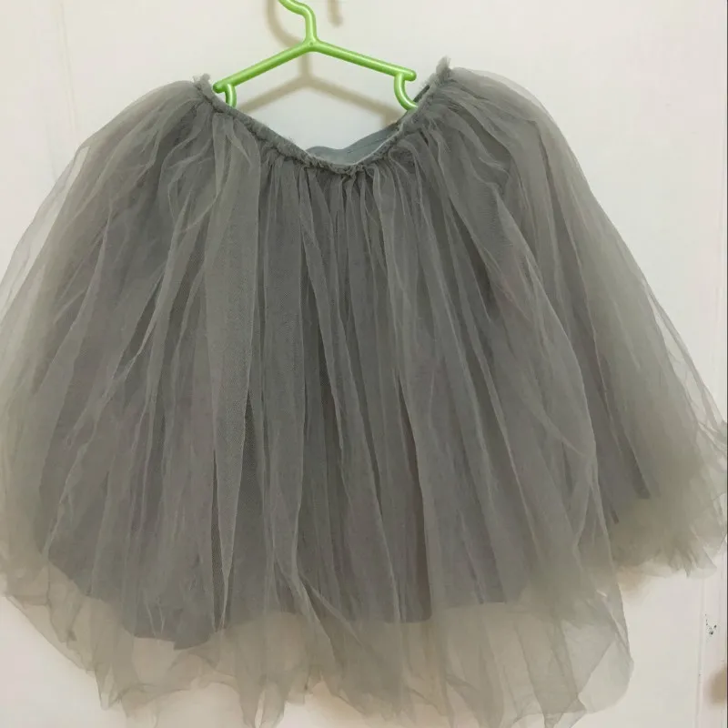 Летнее милое бальное платье Юбка из сетчатой ткани юбка пачка для девочек