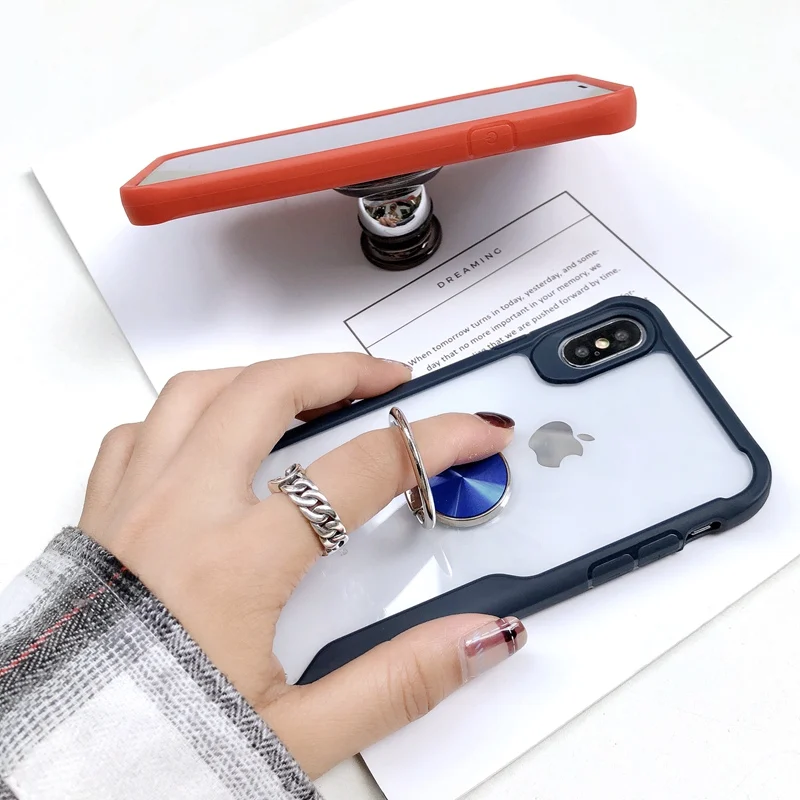 Чехол для iPhone 6s с магнитным держателем пальца чехол 6|Бамперы| |