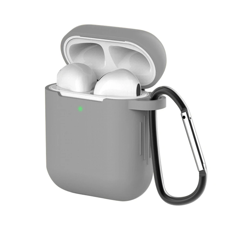 16 Мягкий силиконовый чехол из ТПУ для Airpods, аксессуары, защитный чехол, прозрачный Ультратонкий чехол, противоударный держатель для Apple Air Pods - Цвет: 16