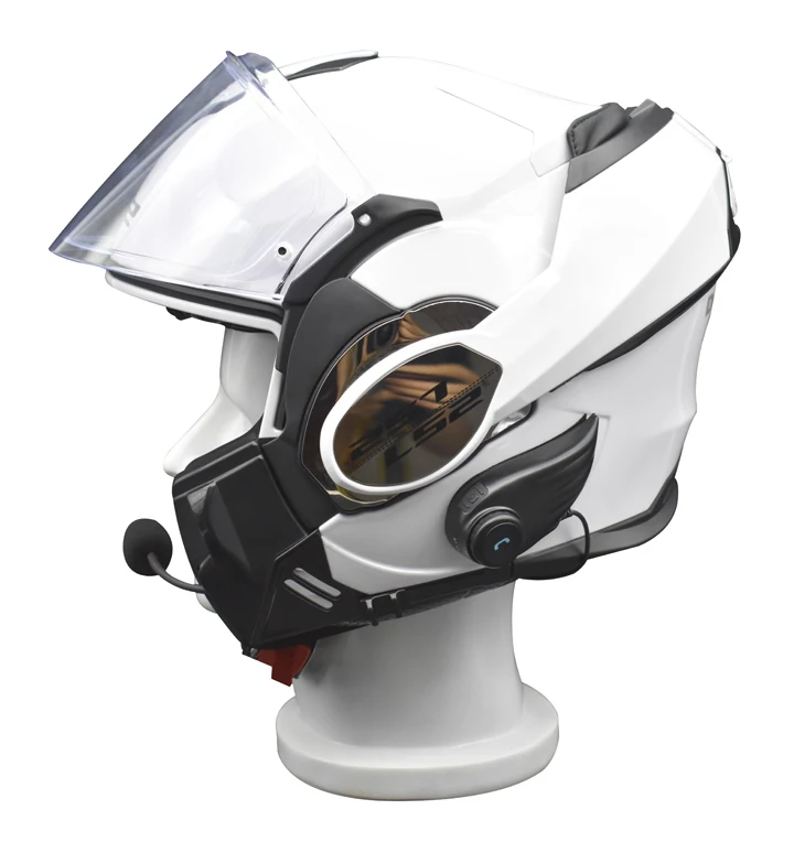 Bluetooth мотогарнитура для шлема переговорное устройство 2 водителя IP65 MP3 GPS |