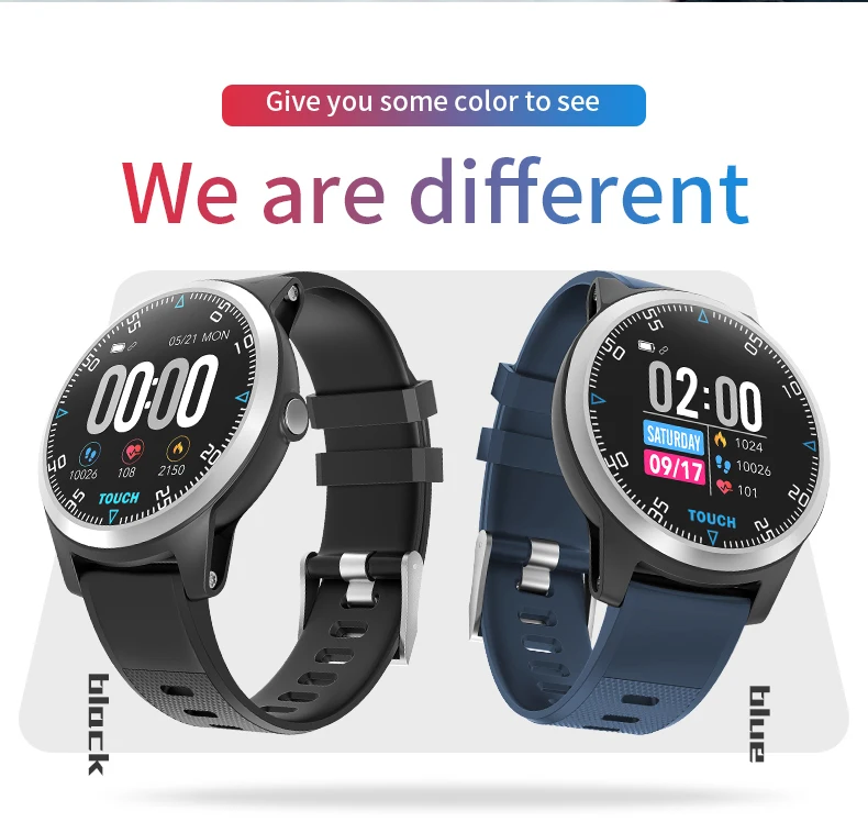 Greentiger E101 Bluetooth Смарт-часы ЭКГ PPG двойной монитор сердечного ритма спортивные водонепроницаемые Смарт-часы фитнес-трекер Браслет