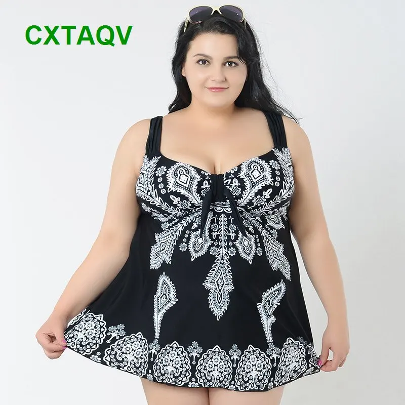 Супер большого размера плюс 4XL-10XL Танкини высокая эластичность купальный костюм пляж купальный костюм тонкий купальник пуш-ап из двух частей купальник