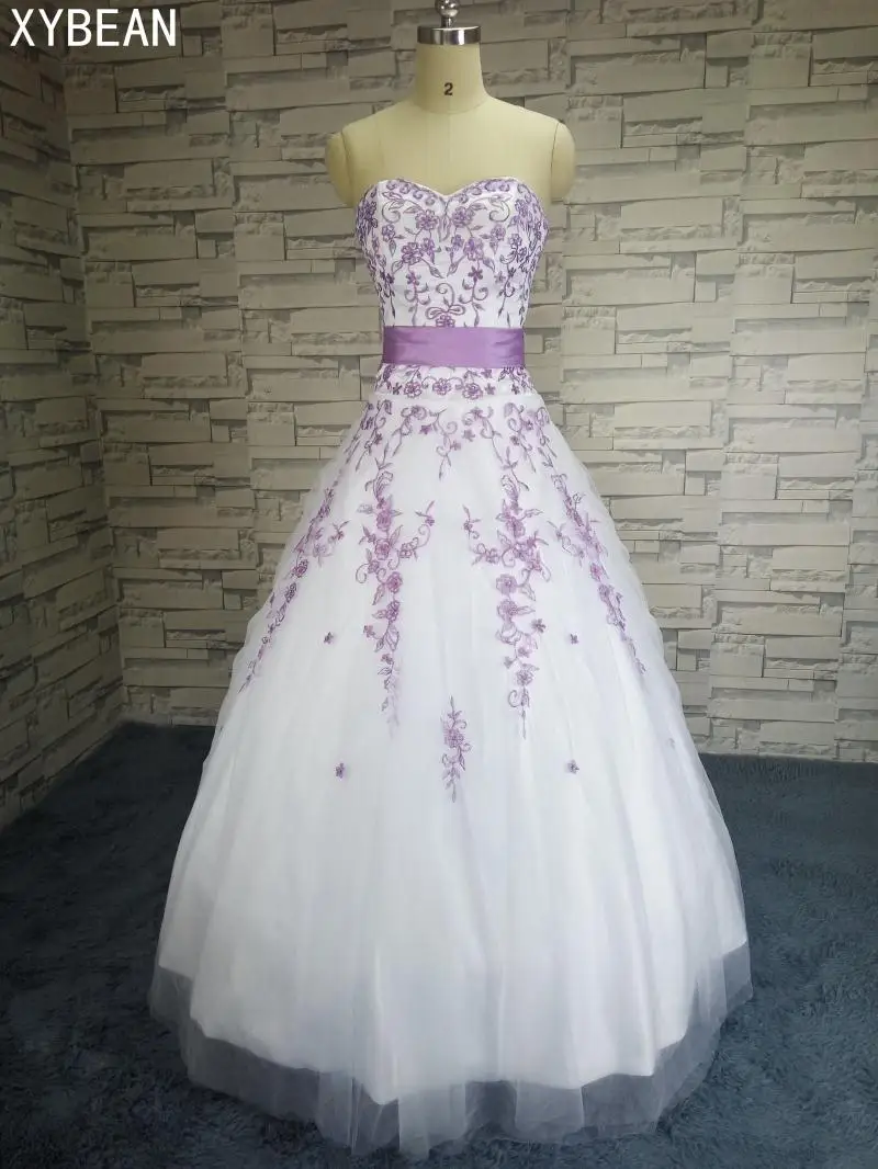 Бесплатная доставка новое поступление 2018 свадебное платье трапециевидной формы