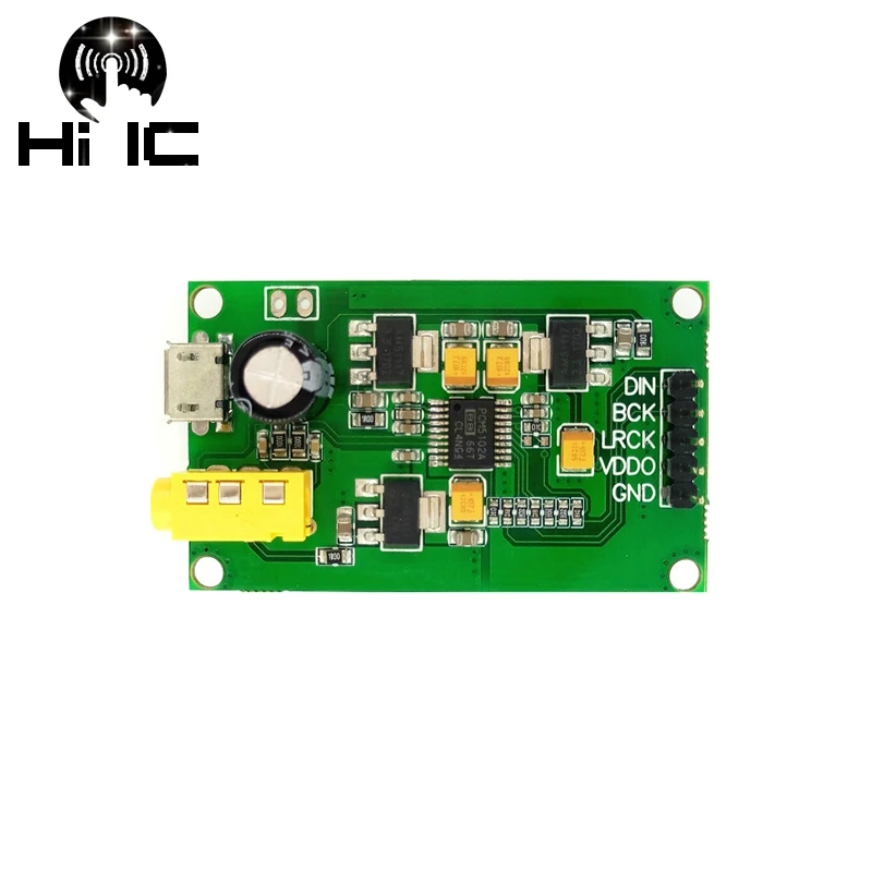 PCM5102A I2S/цифровой интерфейс IIS вход аудио DAC декодер плата AUX аналоговый выход с