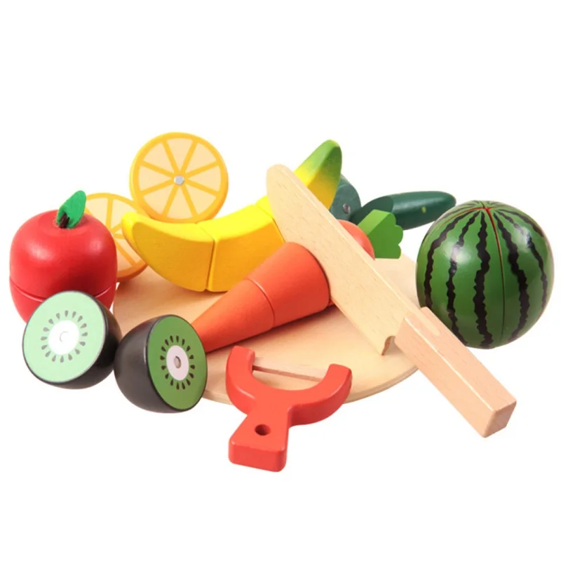 2021 Brand New Plastic Fruit Vegetables Cutting Toy Early Development and Education for Baby | Игрушки и хобби