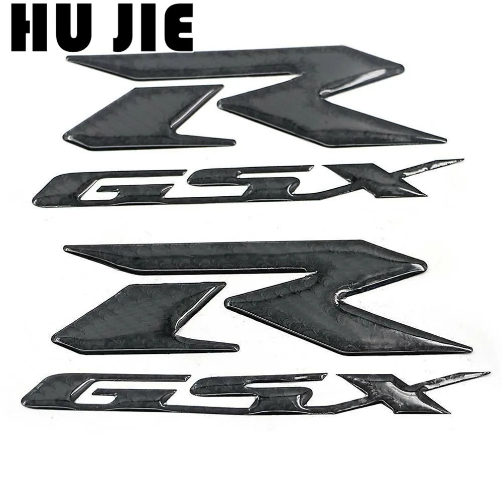 Мотоцикл 3D логотипы углеродное волокно эмблемы наклейки для Suzuki GSXR GSX R 150 250 300 600 750