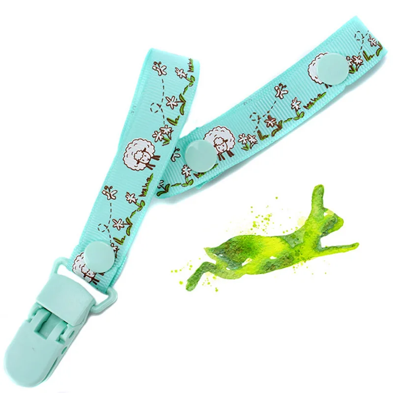 Зажим для соски пустышки ленточный держатель пустышка зажим ремень детской