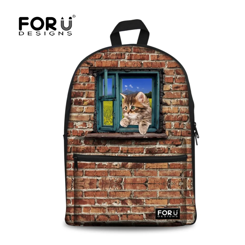 Винтажный школьный рюкзак для мальчиков и девочек подростков дизайнерские