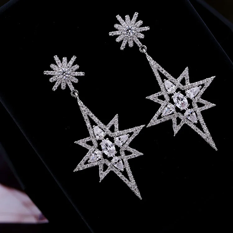 2016 новинка роскошные высококачественные посеребренные кубические циркониевые