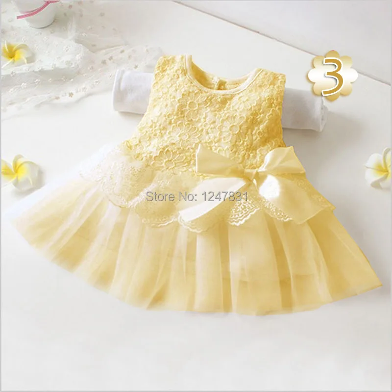 11 Colors Summer New Baby Girl Dress Gauze Sleeveless Princess Infant Dresses With Bowknot Bebe Birthday Gowns Vestidos Infantis | Мать и