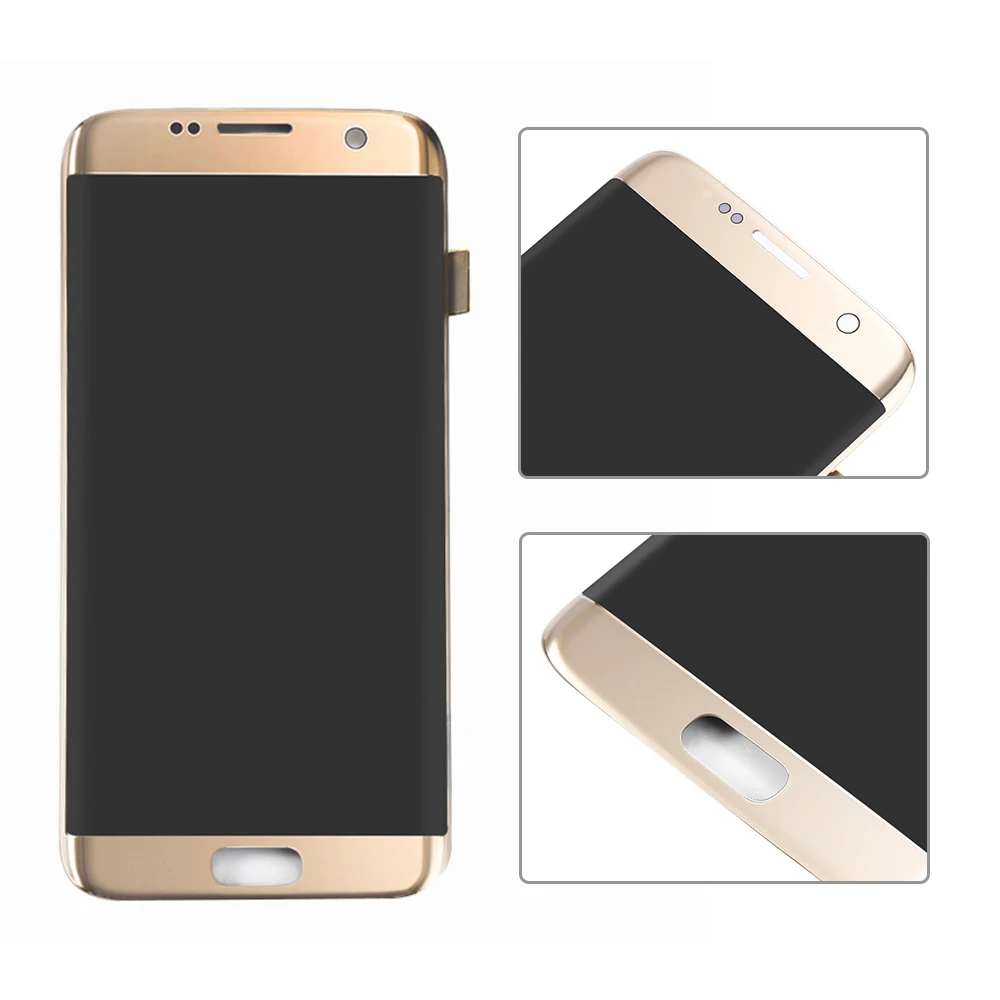 100% Протестировано для Samsung Galaxy S7 edge G935F G935T G935A G935FD ЖК дисплей кодирующий