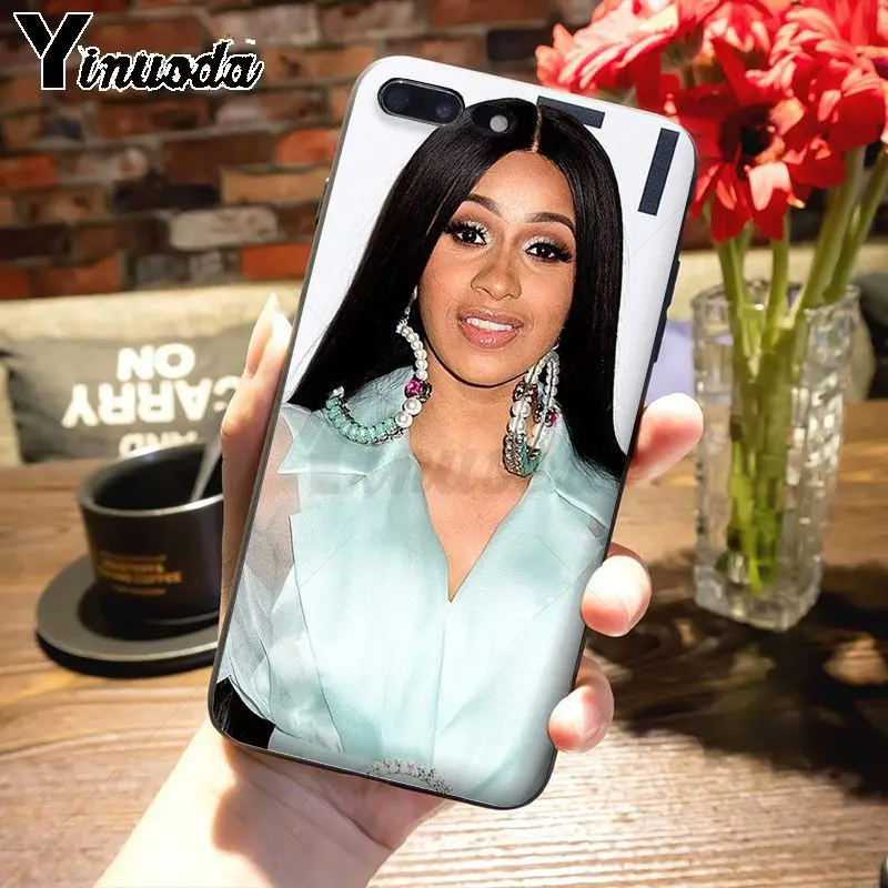 Чехол Yinuoda Cardi B с геометрическим рисунком Лидер продаж Модный Роскошный чехол для