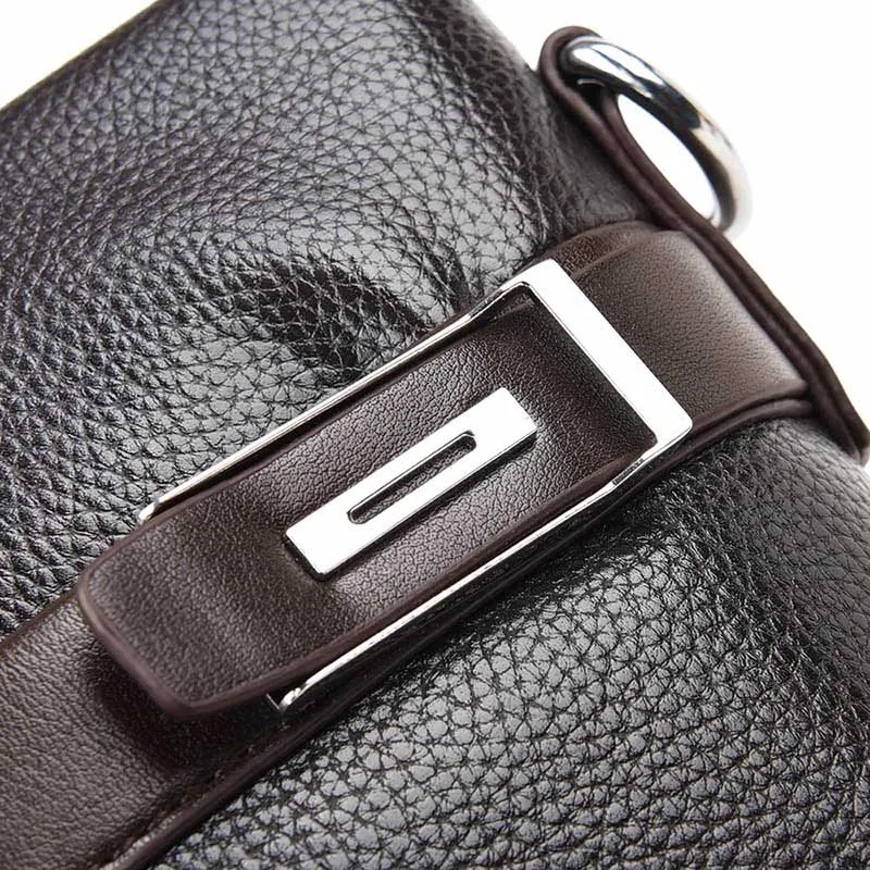 Новые мужские сумки-мессенджеры через плечо в горизонтальном стиле деловой