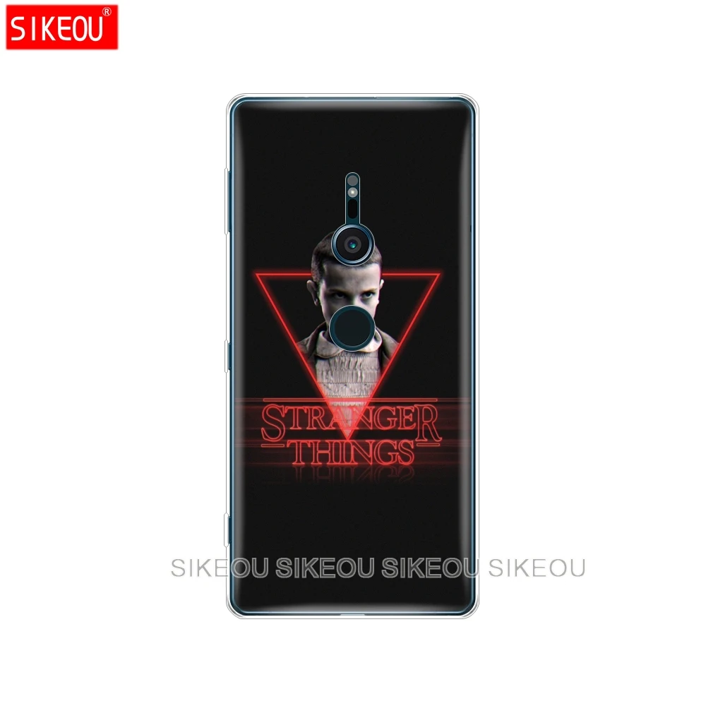 Силиконовый чехол для телефона sony xperia XA1 XA2 ULTRA PLUS L1 L2 XZ1 XZ2 compact XZ PREMIUM stranger